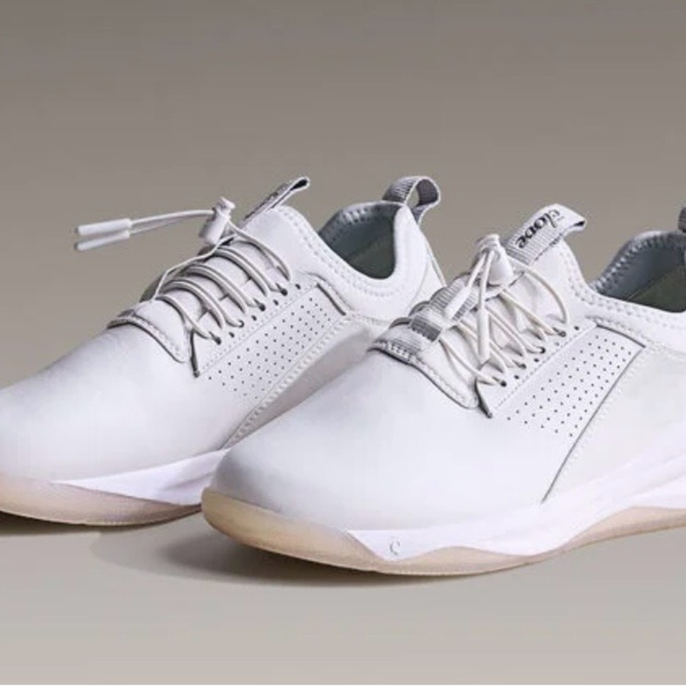 CLOVE Sleek Women's White Sneakers by clove, Size 8